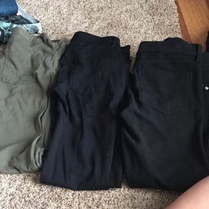 3 pairs of Jeggings
